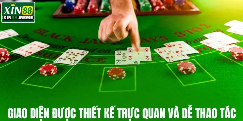 Giao diện XIN88 được thiết kế trực quan và dễ thao tác