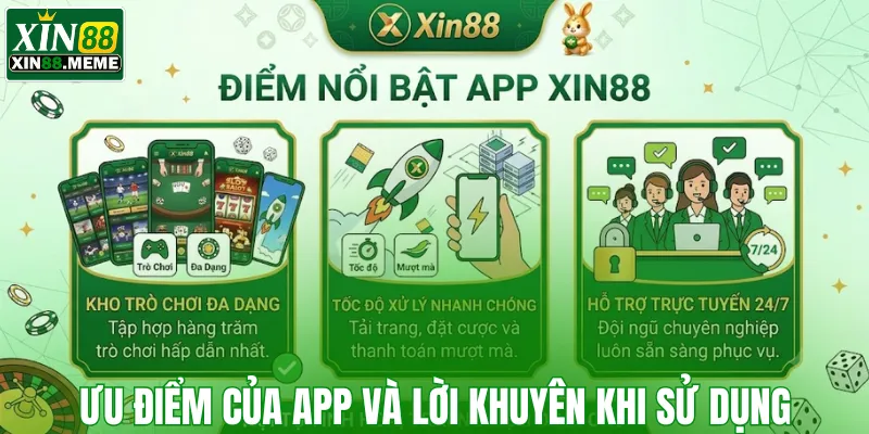 Ưu điểm của app và lời khuyên khi sử dụng