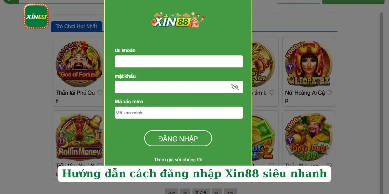Đăng Nhập Xin88 1 Hướng dẫn cách đăng nhập Xin88 siêu nhanh