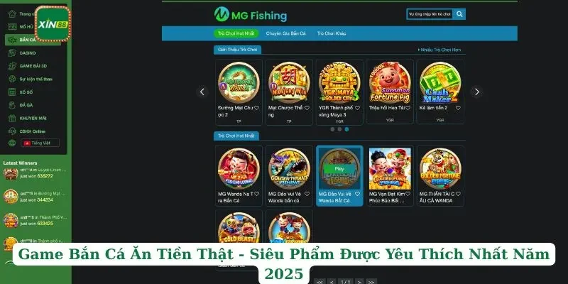 Game Bắn Cá Ăn Tiền Thật - Siêu Phẩm Được Yêu Thích Nhất Năm 2025 10 Game Bắn Cá Ăn Tiền Thật - Siêu Phẩm Được Yêu Thích Nhất Năm 2025